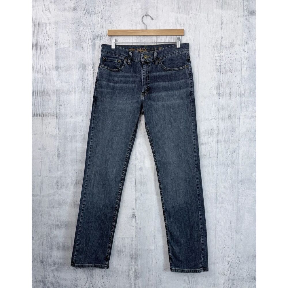 Urban Pipeline Max Flex Blue Jeans Regular Fit Mid Rise Stretch Men's 33x34